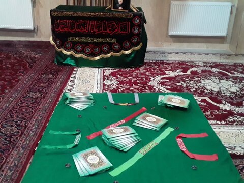 تصاویر/برگزاری مراسم عزاداری و ختم قرآن به مناسبت رحلت پیامبر مکرم اسلام و شهادت امام حسن مجتبی (ع)در غرق آباد