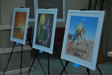 تصاویر/ برگزاری بیست‌ و دومین سوگواره «هنر در ساحت عاشورا»درکاشان