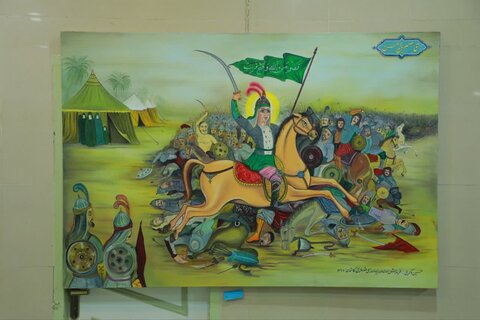 تصاویر/ برگزاری بیست‌ و دومین سوگواره «هنر در ساحت عاشورا»درکاشان