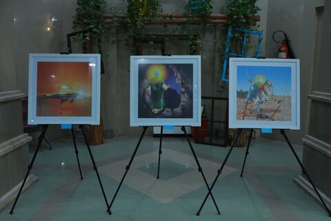 تصاویر/ برگزاری بیست‌ و دومین سوگواره «هنر در ساحت عاشورا»درکاشان