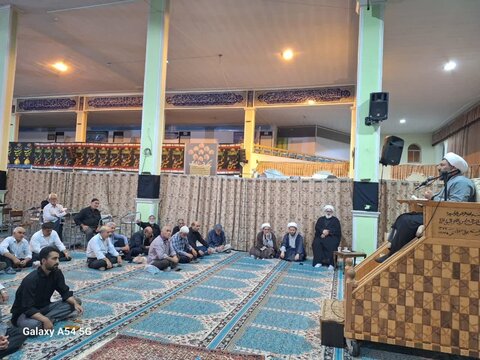 تصاویر/ مراسم شب وفات پیامبر اکرم و شب شهادت امام حسن (ع) در میاندوآب