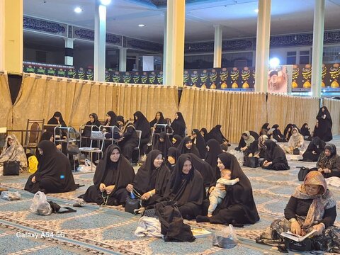 تصاویر/ مراسم شب وفات پیامبر اکرم و شب شهادت امام حسن (ع) در میاندوآب