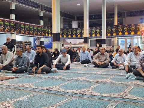 تصاویر/ مراسم شب وفات پیامبر اکرم و شب شهادت امام حسن (ع) در میاندوآب