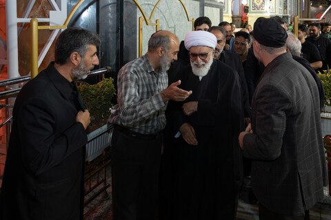 تصاویر/ بازدید تولیت آستان قدس رضوی از مواکب خدمت‌رسان دهه آخر صفر