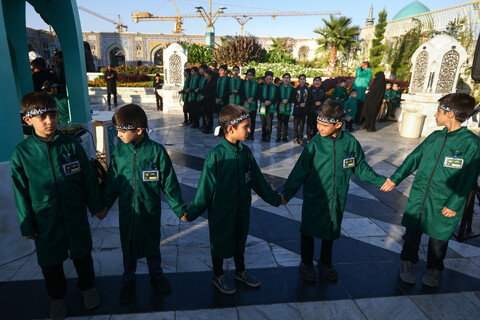 تصاویر/ شربتخانه امام جواد علیه‌السلام در مشهد مقدس