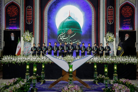 تصاویر/ اجتماع «در سوگ اسوه حسنه» در مشهد