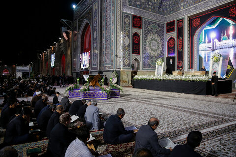 تصاویر/ اجتماع «در سوگ اسوه حسنه» در مشهد