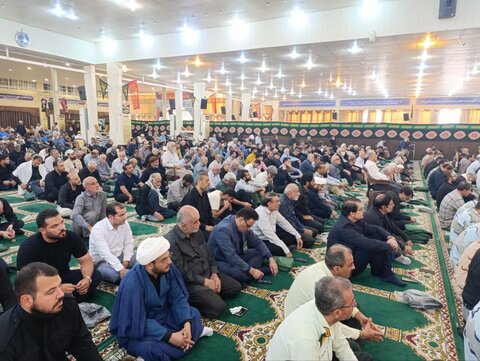 نمازجمعه امروز شهر بوشهر به روایت تصاویر