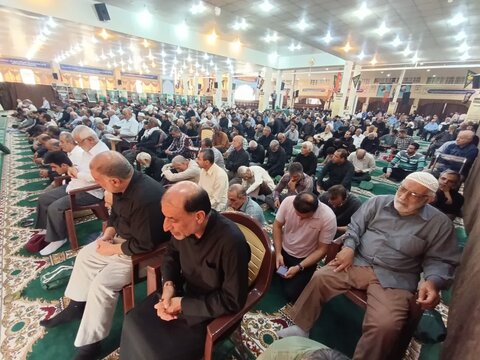 نمازجمعه امروز شهر بوشهر به روایت تصاویر