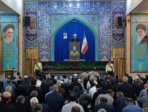 نمازجمعه امروز شهر بوشهر به روایت تصاویر