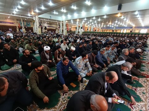 نمازجمعه امروز شهر بوشهر به روایت تصاویر