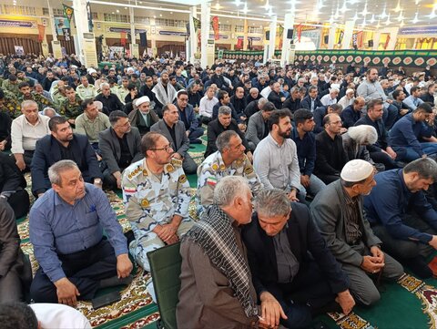 نمازجمعه امروز شهر بوشهر به روایت تصاویر