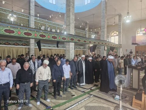 تصاویر/ اقامه نماز جمعه شهرستان پلدشت