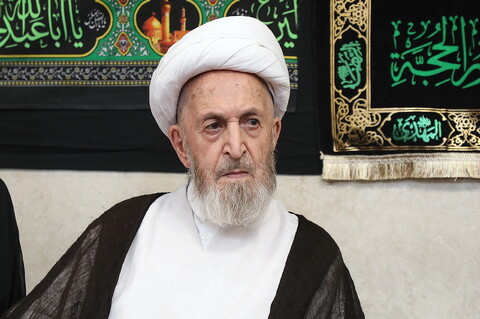 تصاویر/ تصاویر/ مراسم عزاداری روز رحلت پیامبر(ص) و شهادت امام مجتبی (ع) در بیوت مراجع