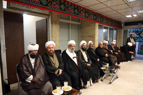 تصاویر/ تصاویر/ مراسم عزاداری روز رحلت پیامبر(ص) و شهادت امام مجتبی (ع) در بیوت مراجع