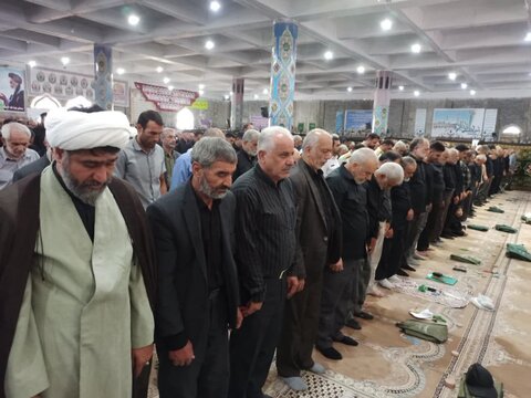 تصاویر/نمازعبادی سیاسی جمعه کاشان