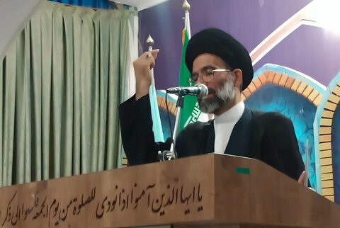 تصاویر/نمازعبادی سیاسی جمعه کاشان