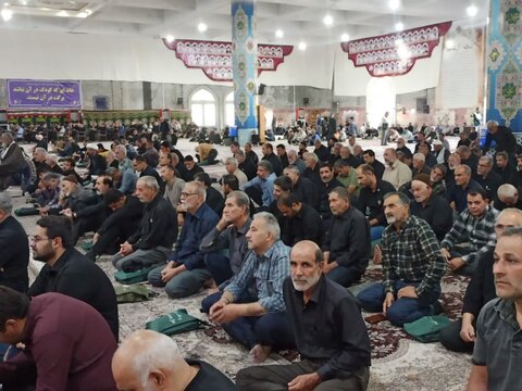 تصاویر/نمازعبادی سیاسی جمعه کاشان