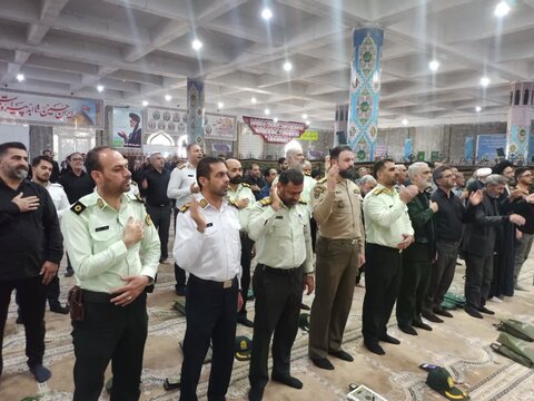 تصاویر/نمازعبادی سیاسی جمعه کاشان