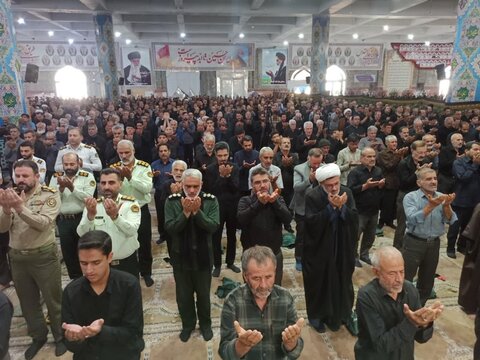 تصاویر/نمازعبادی سیاسی جمعه کاشان