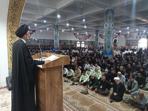 تصاویر/نمازعبادی سیاسی جمعه کاشان