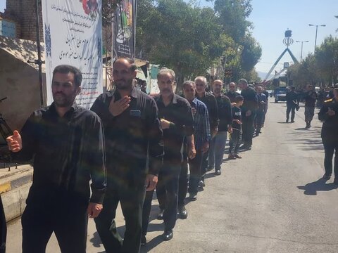 تصاویر/ برگزاری مراسم عزاداری ارتحال نبی مکرم اسلام در چایپاره