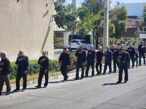 تصاویر/ برگزاری مراسم عزاداری ارتحال نبی مکرم اسلام در چایپاره