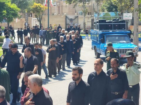 تصاویر/ برگزاری مراسم عزاداری ارتحال نبی مکرم اسلام در چایپاره