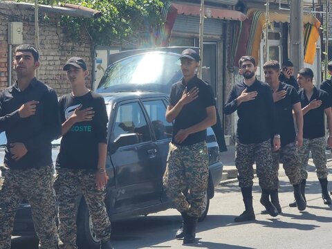 تصاویر/ برگزاری مراسم عزاداری ارتحال نبی مکرم اسلام در چایپاره