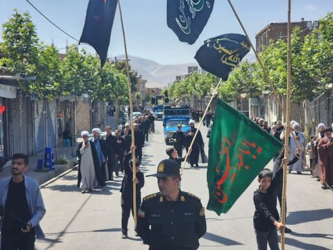 تصاویر/ برگزاری مراسم عزاداری ارتحال نبی مکرم اسلام در چایپاره