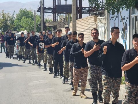 تصاویر/ برگزاری مراسم عزاداری ارتحال نبی مکرم اسلام در چایپاره