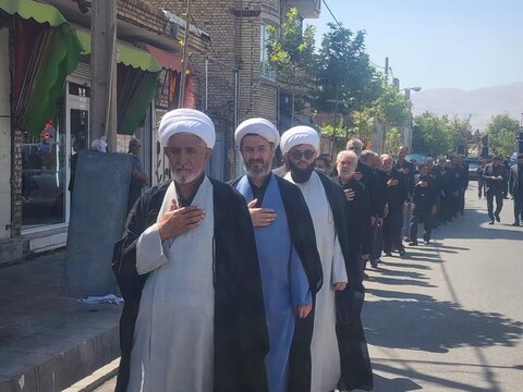 تصاویر/ برگزاری مراسم عزاداری ارتحال نبی مکرم اسلام در چایپاره