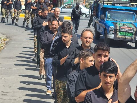 تصاویر/ برگزاری مراسم عزاداری ارتحال نبی مکرم اسلام در چایپاره
