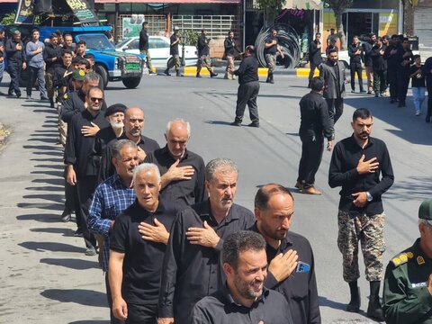 تصاویر/ برگزاری مراسم عزاداری ارتحال نبی مکرم اسلام در چایپاره