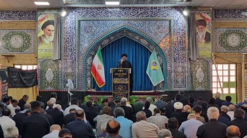 نماز جمعه گناوه به روایت تصویر