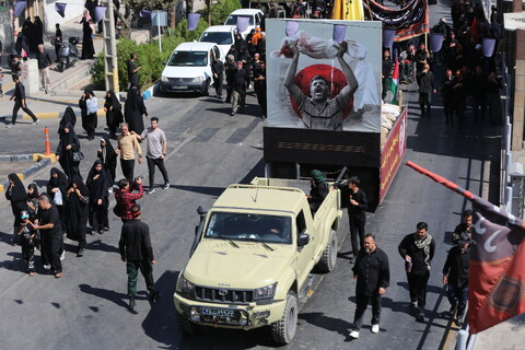 تصاویر / قافله عزاداری 28 صفر به مناسبت رحلت پیامبر اکرم(ص)و شهادت امام حسن (ع)  در اصفهان