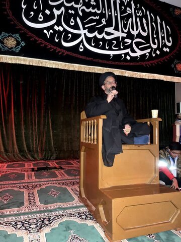 تصاویر / مراسم عزاداری داوطلبان سازمان جوانان جمعیت هلال احمر