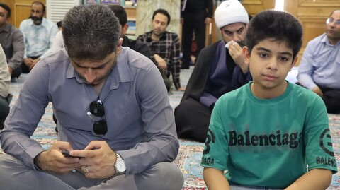 نماز جمعه خارگ به روایت تصویر