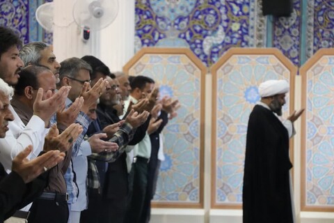 نماز جمعه خارگ به روایت تصویر