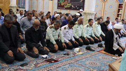 نماز جمعه خارگ به روایت تصویر