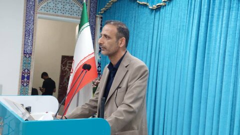 تصاویر/ آیین عبادی سیاسی نمازجمعه جم