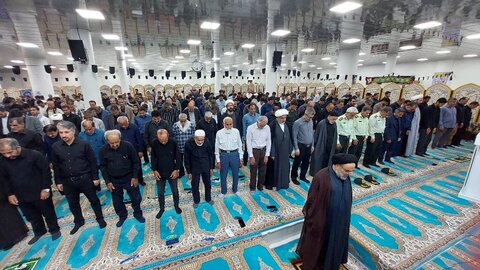 تصاویر/ آیین عبادی سیاسی نمازجمعه جم