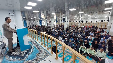 تصاویر/ آیین عبادی سیاسی نمازجمعه جم