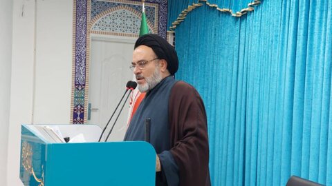 تصاویر/ آیین عبادی سیاسی نمازجمعه جم