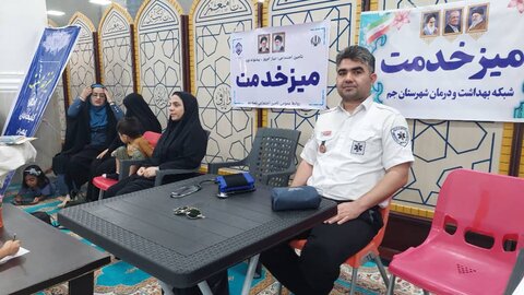 تصاویر/ آیین عبادی سیاسی نمازجمعه جم