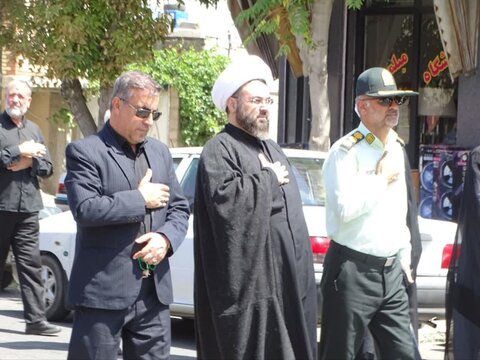 تصاویر/ عزاداری خیابانی مردم چهاربرج در سالروز ارتحال نبی مکرم اسلام