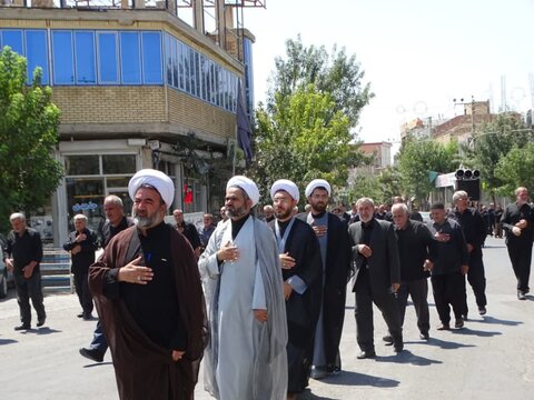 تصاویر/ عزاداری خیابانی مردم چهاربرج در سالروز ارتحال نبی مکرم اسلام
