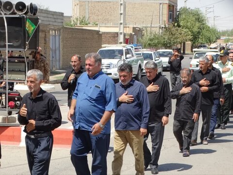 تصاویر/ عزاداری خیابانی مردم چهاربرج در سالروز ارتحال نبی مکرم اسلام