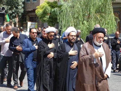 تصاویر/ عزاداری خیابانی مردم چهاربرج در سالروز ارتحال نبی مکرم اسلام