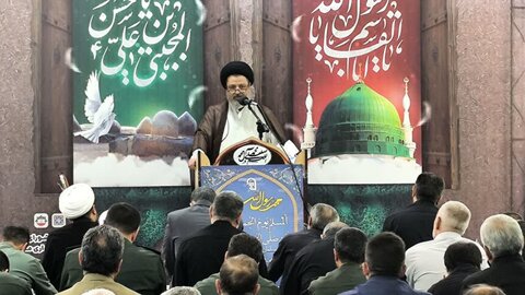 تصاویر/ آئین عبادی سیاسی نماز جمعه ماکو